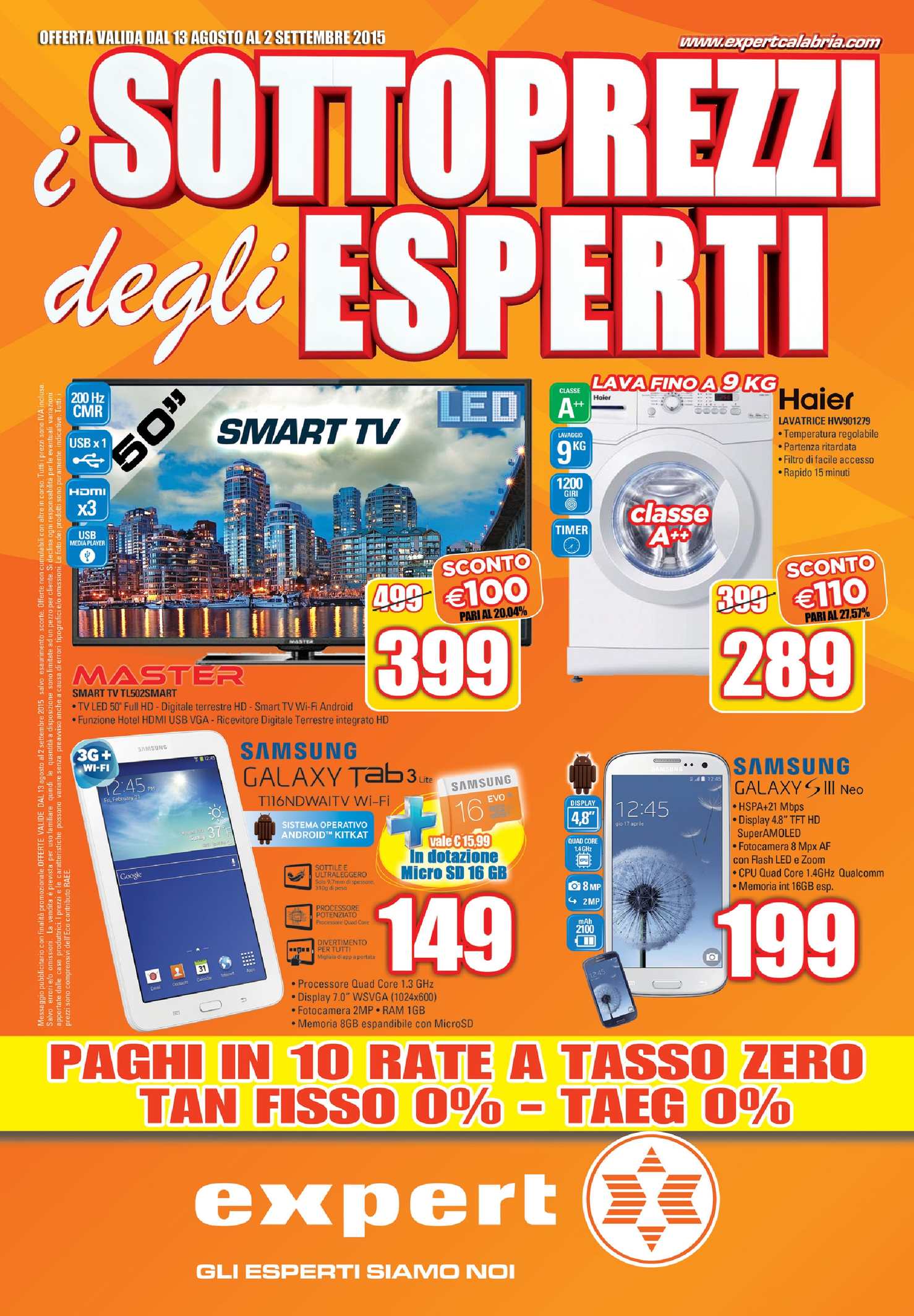 Volantino Expert Calabria I Sottoprezzi degli Esperti 1