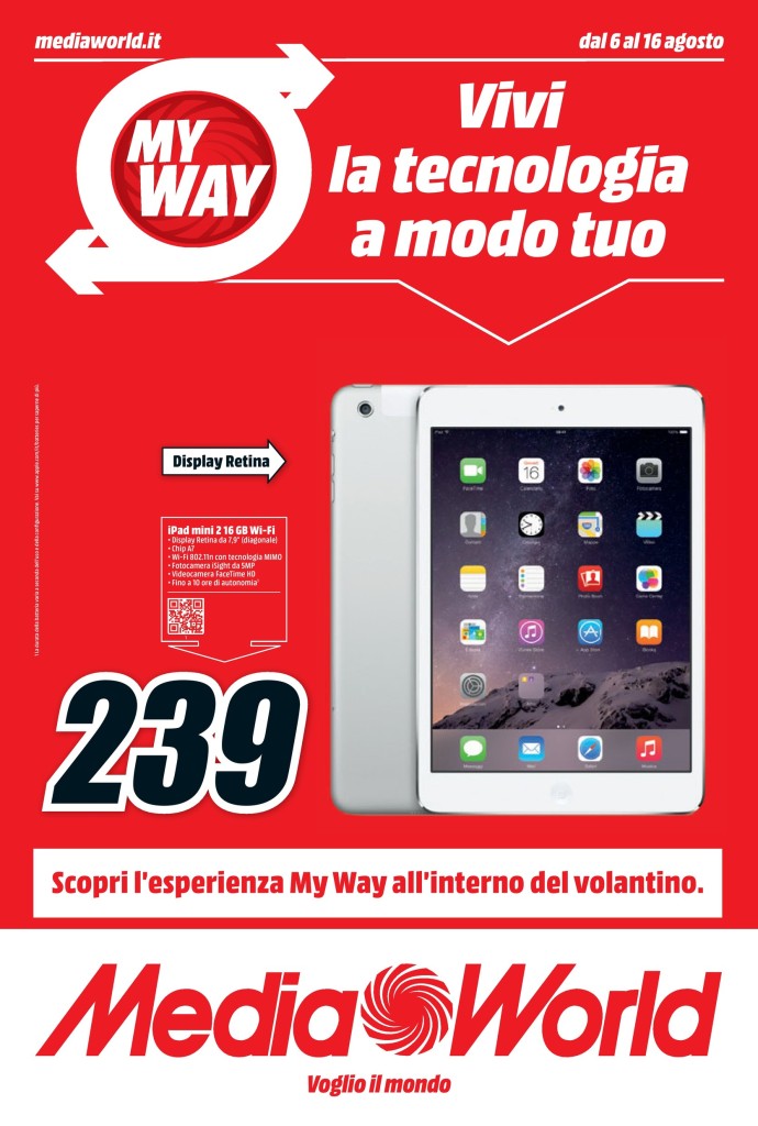 Volantino MediaWorld My Way 1
