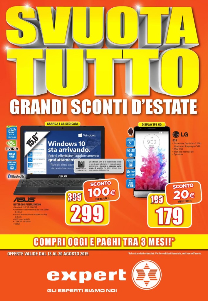 Volantino Expert Domex Svuota Tutto 1