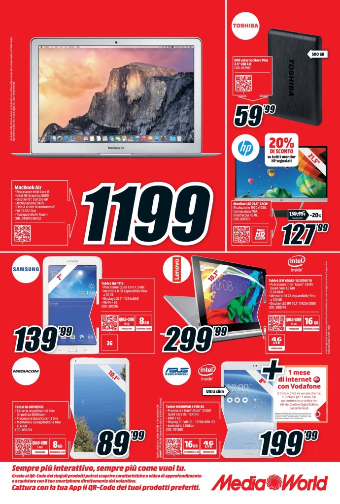 Volantino MediaWorld My Way 3