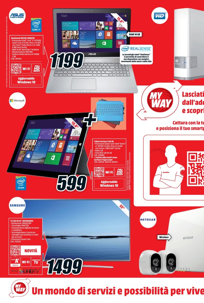 Volantino MediaWorld My Way 6