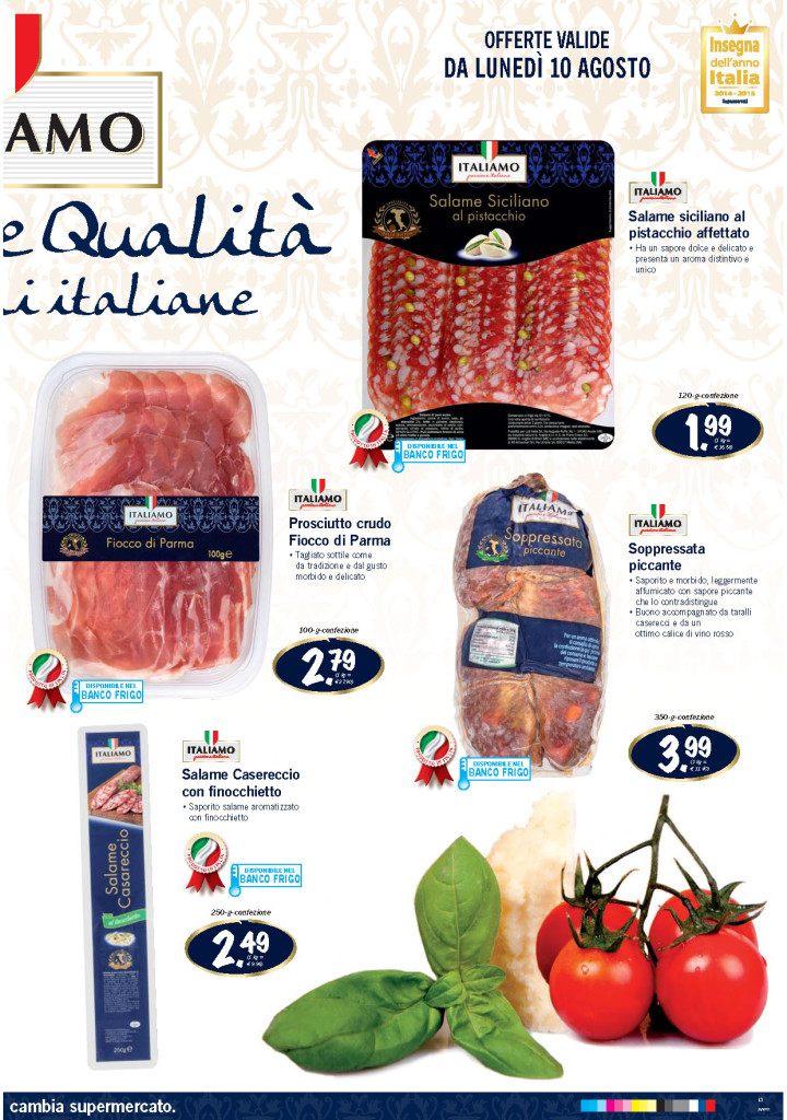 Volantino Lidl Grigliata di Ferragosto 13