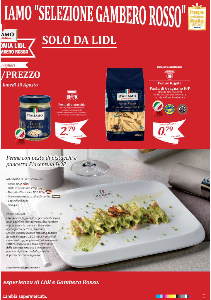 Volantino Lidl Grigliata di Ferragosto 17