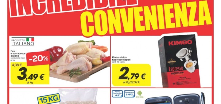 volantino carrefour incredibile convenienza 0