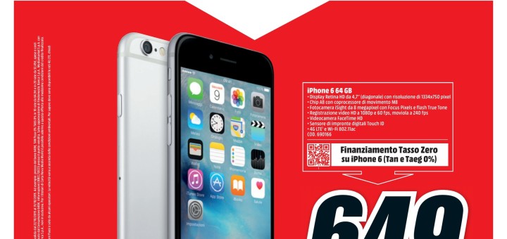 volantino mediaworld sotto costo