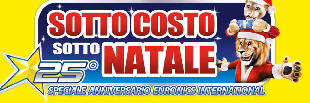 volantino euronics sottocosto sotto natale